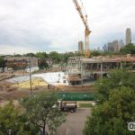 Hagfors Center construction site August 19, 2016